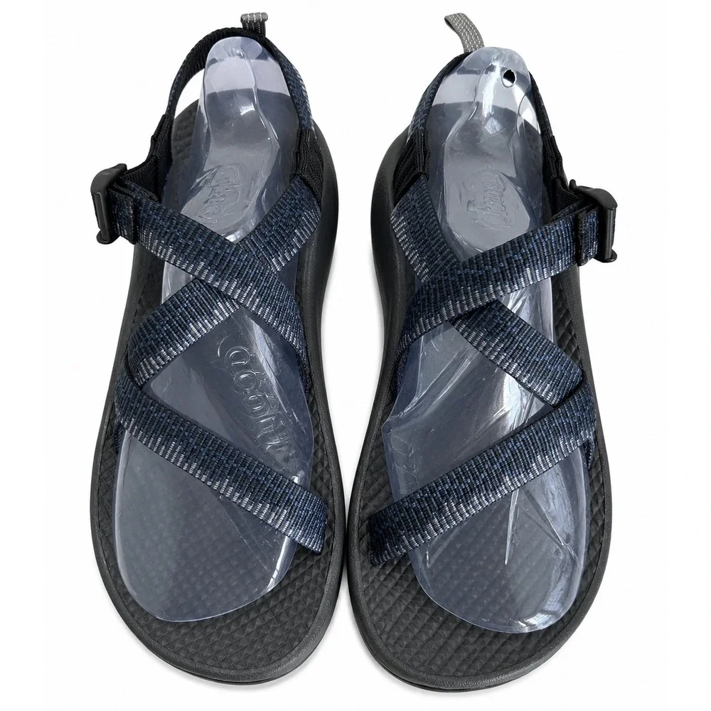 Chaco Z/1 Classic Sport Sandals Mens 6 Night Navy Excellent Hiking Water Shoes